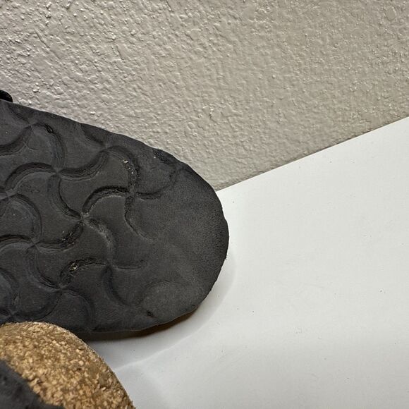 Birkenstock Arizona Leather Sandals Matte Black US Men's 9 Women's 11 EU 42 - Picture 10 of 15